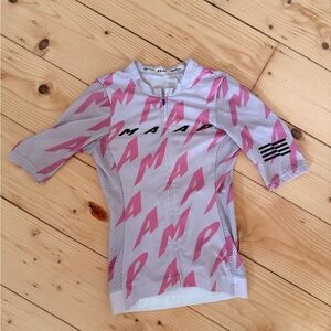 MAAP Women's Pink and White Jersey